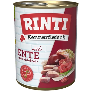 800g RINTI viande de connaisseur avec canard nourriture pour chien hum...Vendu parzooplus
