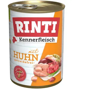 Comparateur de prix : 1x400g poulet RINTI - Nourriture pour chien