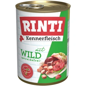 Comparateur de prix : 1x400g RINTI gibier - Pâtée pour chien
