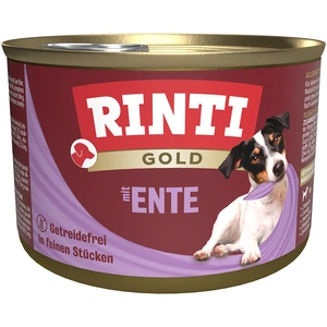 12x185g RINTI Gold bouchées de canard - Pâtée pour chienVendu parzooplus