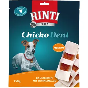 150g poulet Chicko Dent poulet Medium RINTI - Friandises pour Chien