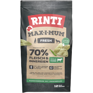 12kg de panses RINTI Max-i-mum nourriture pour chien sèche