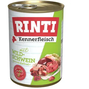 Comparateur de prix : RINTI 6 x 400 g pour chien - sanglier