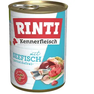 Comparateur de prix : RINTI 6 x 400 g pour chien - poisson de mer