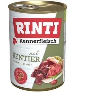 Comparateur de prix : RINTI 6 x 400 g pour chien - renne
