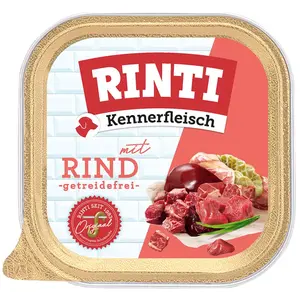 Comparateur de prix : RINTI Kennerfleisch Bol de viande | Boeuf | 9 x 300 g