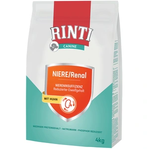 Comparateur de prix : 4kg RINTI Canine rein et renal avec poulet nourriture pour chien sec