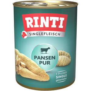 Comparateur de prix : RINTI Viande Pure 6 x 800 g pour chien - pures panses