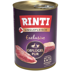 Rinti Viande Pure 6 x 400 g pour chien - pure volaille pas cher