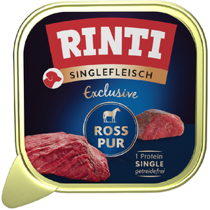 Lot économique : 20x150g RINTI Singlefleisch Exclusive Ross nourriture... pas cher