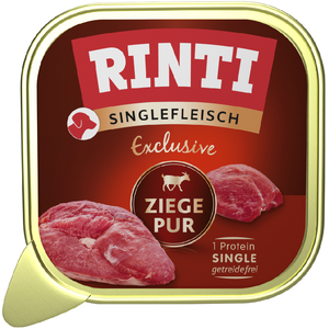 Lot économique : 20x150g RINTI Singlefleisch Exclusive chèvre nourritu... pas cher