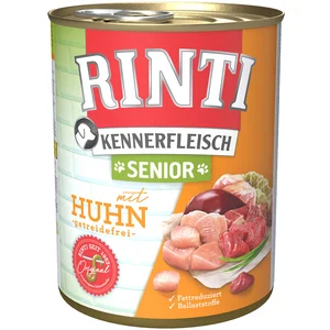 6x800g RINTI Senior poulet - Pâtée pour chien pas cher