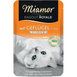 22x100g Ragout Royal volaille Miamor - Nourriture pour Chat pas cher