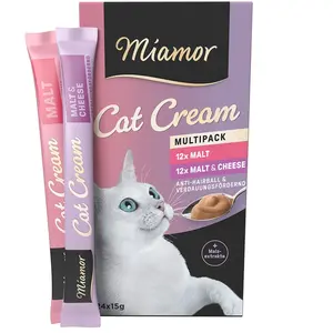 Comparateur de prix : 24x15 g Cat Snack pâtes Miamor Nourriture pour chat