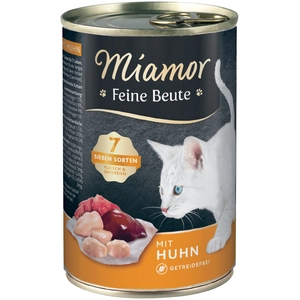 Comparateur de prix : 12 x 400g poulet Miamor Proies fines nourriture humide pour chats