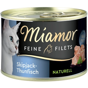 Miamor Filets Fins Naturels 6 x 156 g pour chat - thon skipjack pas cher
