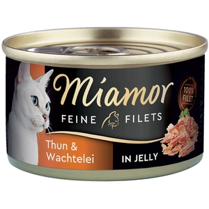 12x100g filets fins mix II (4 sortes) Miamor nourriture pour chat pas cher