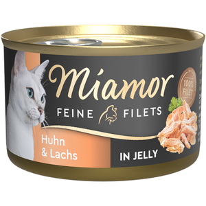 Miamor Filets Fins 1 x 100 g pour chat - poulet, saumon en gelée pas cher