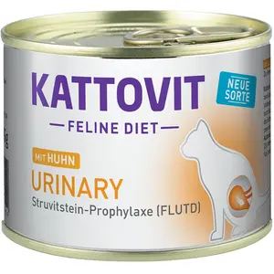 Comparateur de prix : 6x185g Kattovit Urinary , poulet - Pâtée pour chat