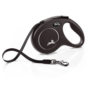 Comparateur de prix : Flexi - Laisse enrouleur pour chien New classic - Taille m - 5m - Noir