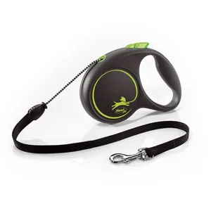 Comparateur de prix : Flexi Laisse Black Design M Cord 5m Black/ Green Flexi Fu22c5-251-S-Cg