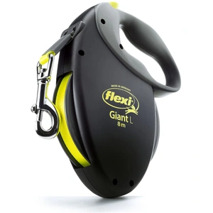 Comparateur de prix : TRIXIE Laisse flexi Giant L 8 m pour chien - noir / jaune fluo