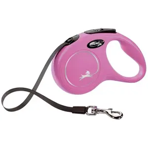 Comparateur de prix : Laisse New Classic S Tape 5 m pink Flexi CL10T5-251-P-20