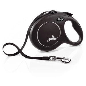 Comparateur de prix : Laisse flexi New Classic L 8 m, noir pour chien