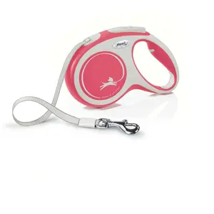 Comparateur de prix : Laisse - FLEXI - New Comfort M Tape - 5 m - Rouge - Pour chiens jusqu'à 25 kg