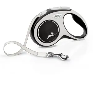 Comparateur de prix : Laisse New Comfort S Tape 5 m black Flexi CF10T5-251-S-20