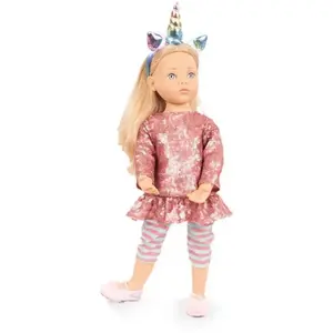 Gotz Poupée Happy Kidz - Anna licorne Götz-2666009 pas cher