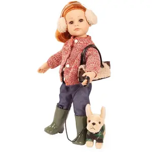 Gotz Poupée 50 cm : Hannah et son chien pas cher