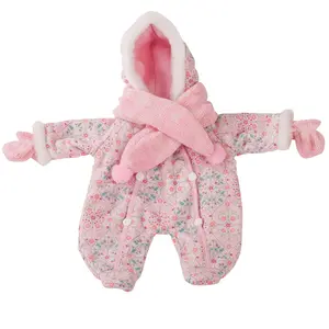 Gotz Combinaison rose écharpe bébé 30-33cm pas cher