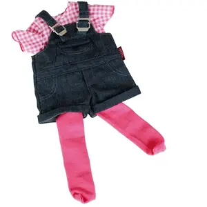 Gotz Salopette jean poupée 45-50cm avec collants pas cher