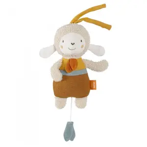Fehn - Peluche musicale mouton en coton bio - Fehn pas cher