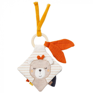 Fehn - Livre d'activités Teddy en coton bio - Fehn pas cher
