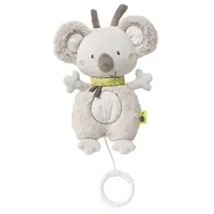 Fehn boîte Australiaà musique koala 19 cm gris clair pas cher