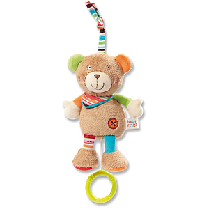 Fehn boîte à musique ours brun 17 cm pas cher