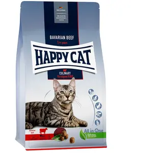 300g Happy Cat Culinary Adult boeuf des Préalapes - Croquettes pour chat pas cher
