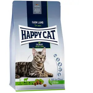 300g Happy Cat Culinary Adult agneau des pâturages - Croquettes pour chat pas cher