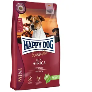 Comparateur de prix : Happy Dog Sensible Mini Africa pour chien - 4 kg