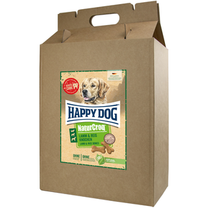 Comparateur de prix : 5kg Happy Dog NaturCroq Os avec agneau et riz snack pour chiens