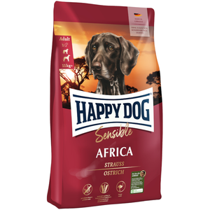 12,5kg Happy Dog Supreme Sensible Africa - Croquettes pour chien pas cher