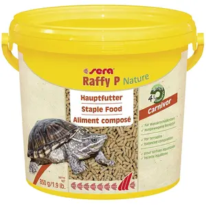 3800mL Sera Raffy P Nature pour reptiles - - Nourriture pour poissonVendu parzooplus