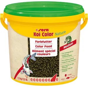 Comparateur de prix : sera Koi Color Nature Medium Nourriture pour Aquariophilie 3800 ML