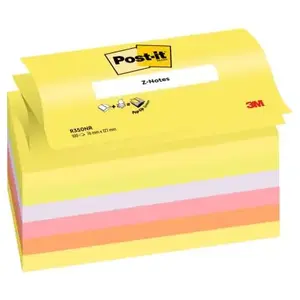 Post-it - Recharge Z-Notes Bloc de 100 feuilles 76x127mm Néon assortis... pas cher