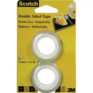 Comparateur de prix : Scotch Lot de 2 rouleaux de ruban adhésif doubl 