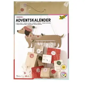 Comparateur de prix : Folia 9382 Kit Sausage Dog », 54 pièces pour créer Un Calendrier de ...
