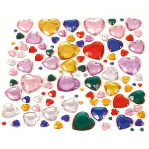 Comparateur de prix : folia Cabochon Coeur Assorti - Sachet De 450