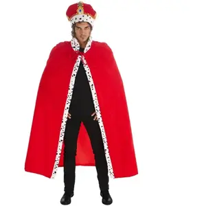 Cape de Roi rouge adulte